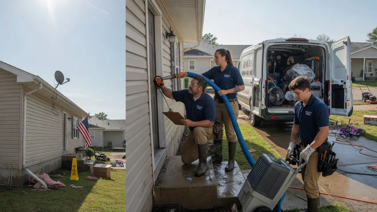 Ceiling Water Damage Restoration in Pittston, PA near me
